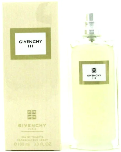 Givenchy III Perfume by Givenchy 3.3 oz Eau de Toilette Spray for Women Sealed