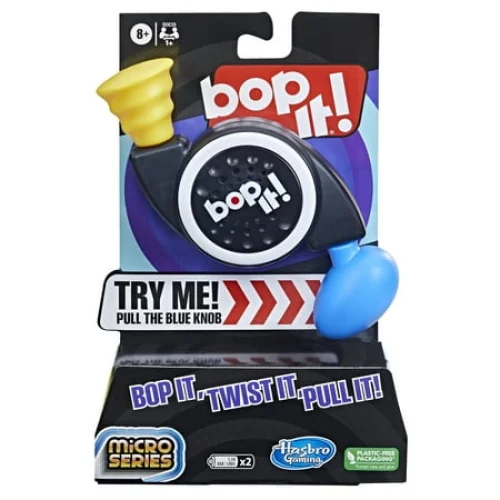 Bop It! Micro Series Electronic Game - Classic Gameplay in a Compact Size for Ages 8+