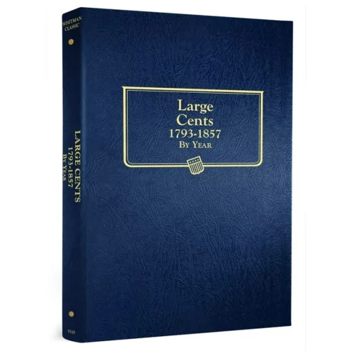 Album For Large Cents 1793-1857 Whitman Classic Coin Album 9110