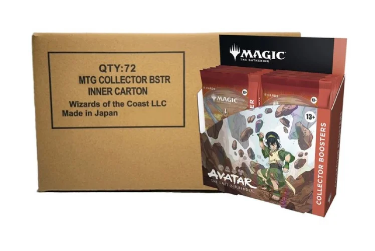 SEALED CASE! 6x Collector Booster Box Avatar: The Last Airbender TLA MTG