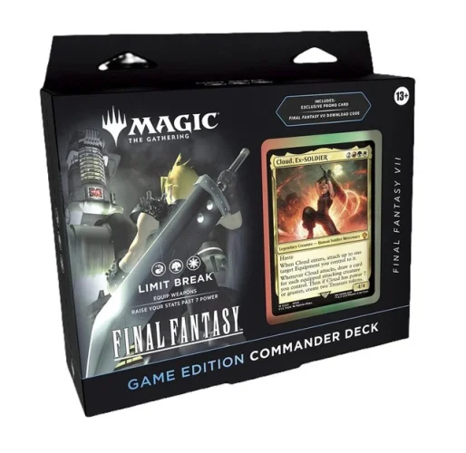 Holiday FFVII Video Game Commander Deck Final Fantasy FIN MTG PRESALE 12/5