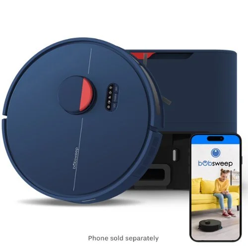 bObsweep Dustin Self-Empty Robot Vacuum & Mop with 100-Day Dock and Activated Charcoal Filtration