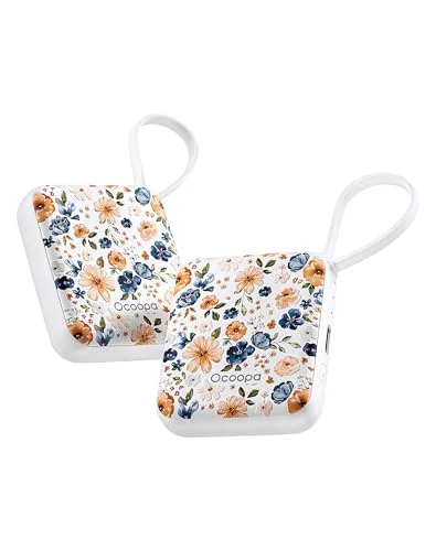 OCOOPA Rechargeable Hand Warmers with Smart Temp Control, Ultra Slim Pocket Design, 7H Heat (UT5 Nano)