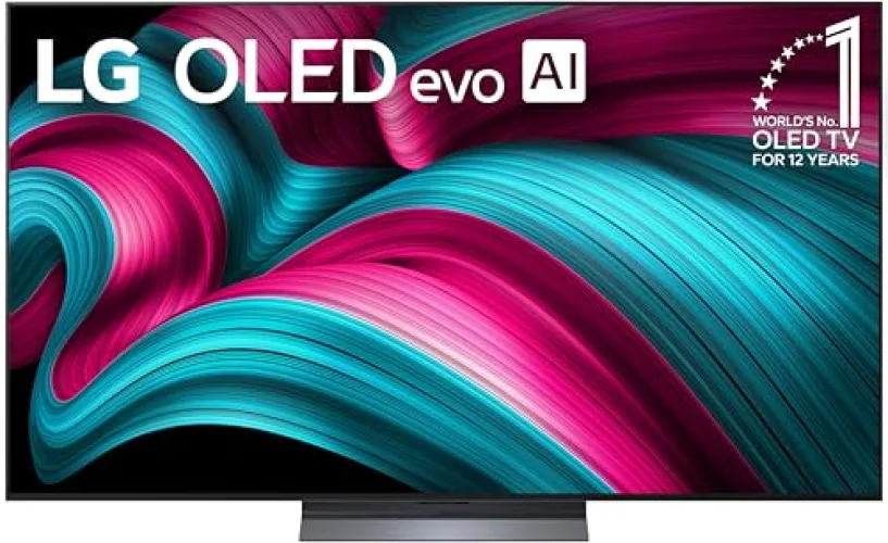 LG 65-Inch Class OLED evo AI 4K C5 Series Smart TV w/Dolby Atmos, Dolby Vision, HDR10, AI Super Upscaling 4K, Filmmaker Mode, Wow Orchestra, Alexa Built-in (OLED65C5PUA, 2025)
