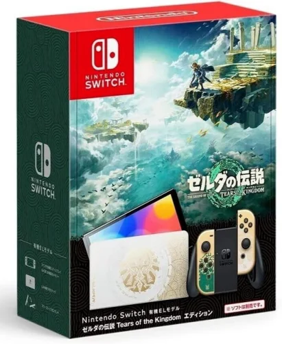 Nintendo OLED Switch Console Legend of ZELDA Tears of the Kingdom Limited Edition
