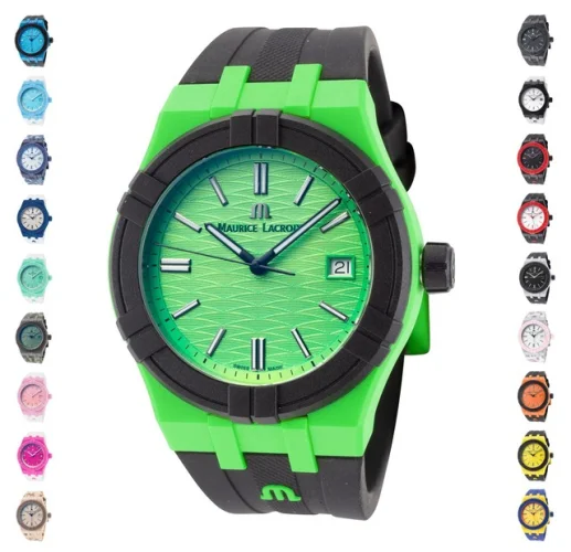 Maurice Lacroix Men's Aikon #Tide 40mm Quartz Watch AI2008 - Choice of Color