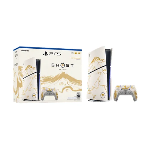 PlayStation 5 Console - Ghost of Yotei Gold Limited Edition Bundle