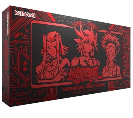 Yugioh Legendary 5D's Decks Box Set - Brand New, Factory Sealed