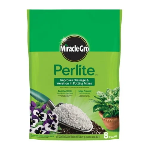 Miracle-Gro Perlite, 8 qt., Improves Drainage and Aeration in Potting Mixes for Container Plants