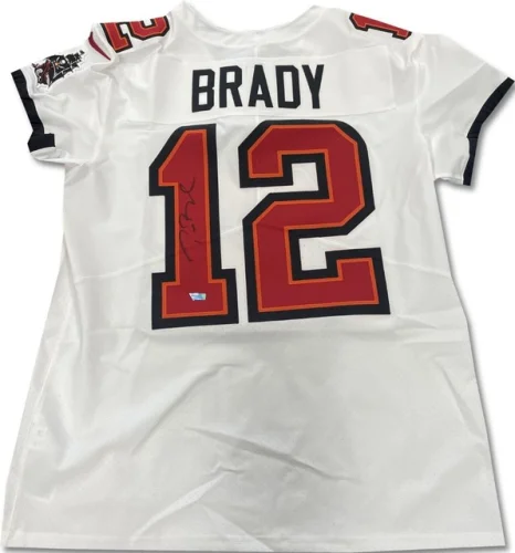 Tom Brady Signed Autograph Authentic Jersey Tampa Bay Buccaneers Fanatics Elite