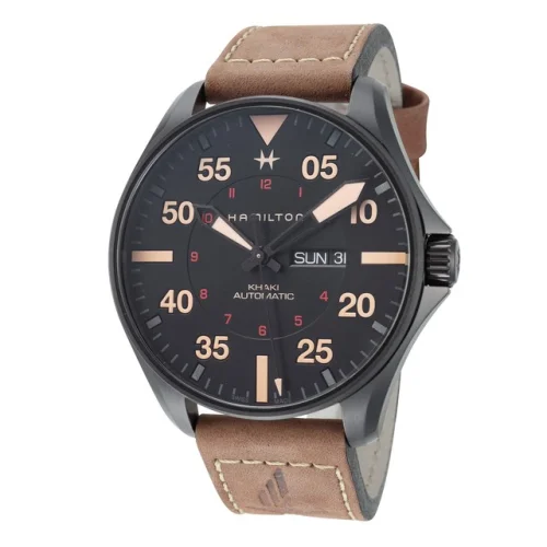 Hamilton Men's H64705531 Khaki Pilot 46mm Automatic Watch