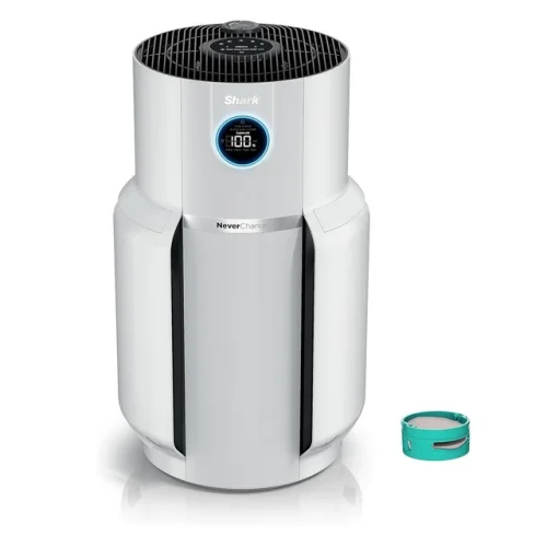 Shark R-HP302 NeverChange Air Purifier MAX, White - Certified Air Purifier