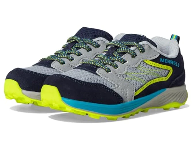 Merrell Unisex Kids Alpine 83 KDZ (Little Kid/Big Kid) Navy/Grey 5 Big Kid Medium