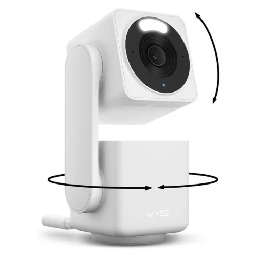 WYZE Cam Pan v4, 4K Smart Security Camera 360&deg; Pan/Tilt/8x Digital Zoom 2.4G &5G