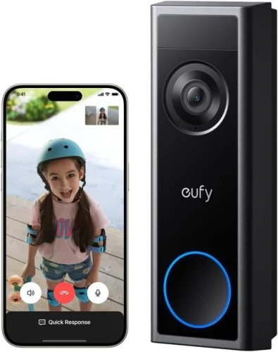 eufy Video Doorbell Camera C31 2K FHD Security Phone Door Ring Intercom |Refurb