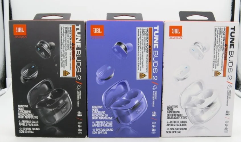 JBL Tune Buds 2 True Wireless Bluetooth Noise Cancelling Earbuds Ghost Edition