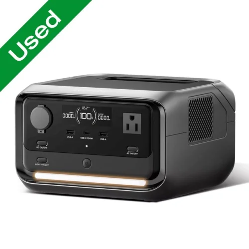 Used EcoFlow River 3 Plus 286Wh Portable Power Station with LiFePO4 Battery