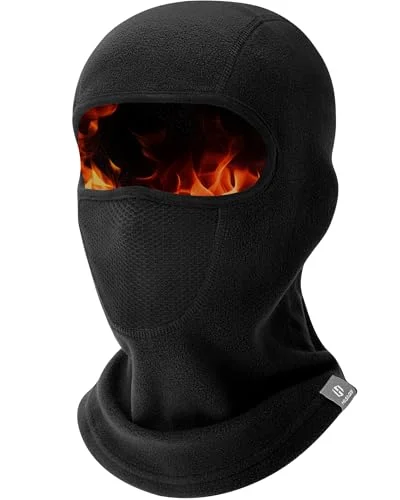 GXCROR Ski Mask Balaclava, Cold Weather Windproof Thermal Winter Face Mask Head Cover Skimask for Men/Women