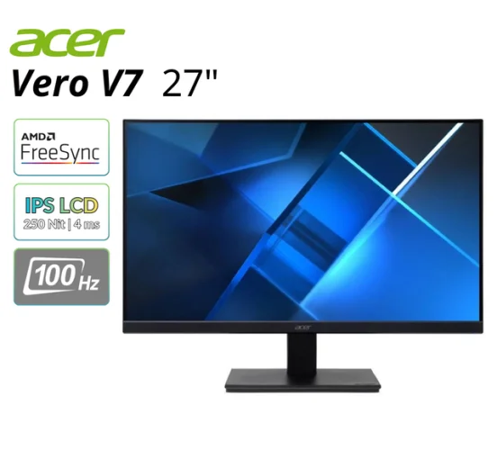 Acer Vero V7 27" Monitor 1920x1080 IPS 100Hz 250Nit 4ms | Refurbished