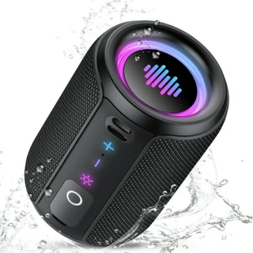 Portable Bluetooth Speaker IPX7 Waterproof Wireless Speaker with 20W and 24Hrs Playtime