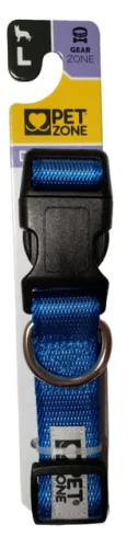 Pet Zone Dog Collar NEW Size LARGE Up to 90 lbs Neck Size 20-26 inches BLUE 10z