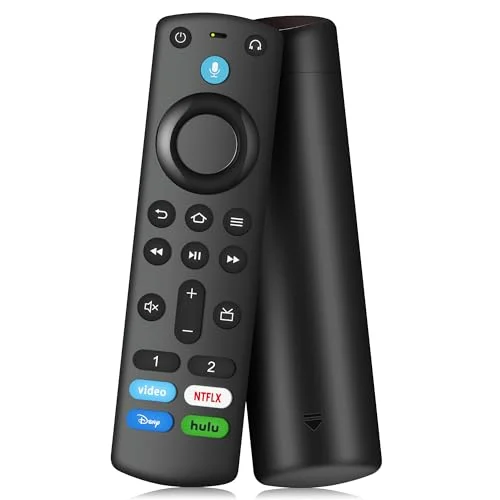 Replacement Voice Remote for FireSeries Smart TV Cube, Stick 4K, and Compatible TV Brands