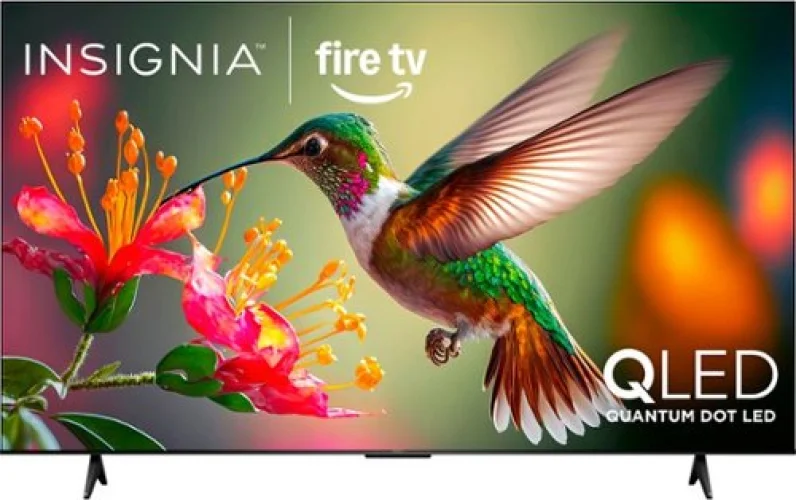75" Class Insignia QF Series QLED 4K UHD Smart Fire TV