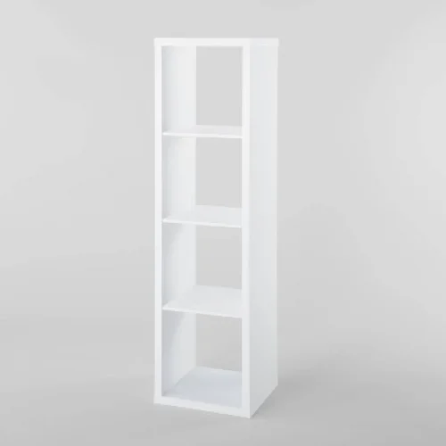 13'' 4 Cube Vertical Organizer White - Brightroom&trade;