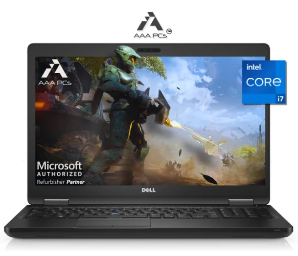 Dell 15.6" Light Gaming Laptop Intel Core i7 64GB RAM 4TB SSD Win11 Pro