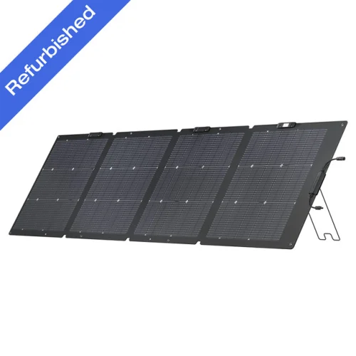 Certified Refurbished EcoFlow NextGen 220W Bifacial IP68 Portable Solar Panel