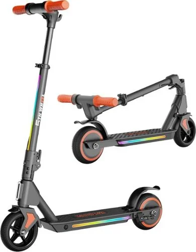 5th Wheel K1MAX Kids Electric Scooter - Black - 10 mph Max Speed, 5 mi Max Range