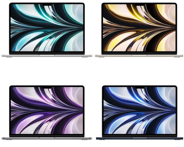 Apple MacBook Air M2 13.6" 8-CoreCPU 8-CoreGPU 2022 256GB SSD 8GB RAM -Very Good