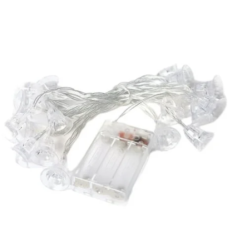 geerera Battery Operated Light String, Flashing Christmas Lights, Switchable Flash Mode, for Holiday Decoration, Seasonal Lighting, Festive Ambiance