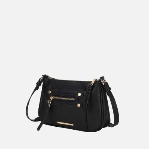 MKF Collection Essie Women's Crossbody Bag Stylish Vegan Leather Hands Free Purse