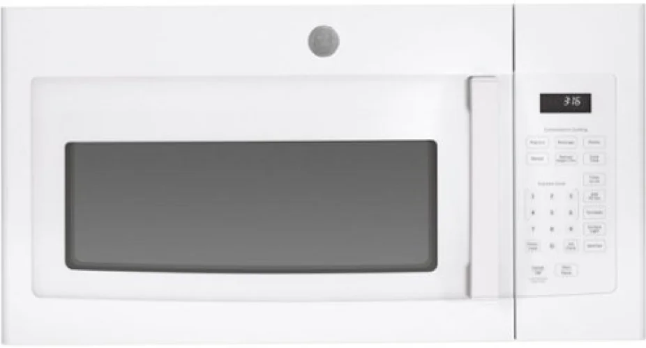 GE - 1.6 Cu. Ft. Over-the-Range Microwave with Convenience Cooking Controls - White