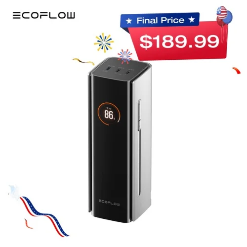 EcoFlow 300W 27650mAh Rapid Pro Power Bank 4-Port Portable Charger 99.54Wh