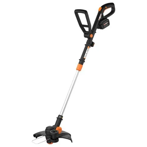 WORX 20V 12" Brushless Cordless String Trimmer with 4.0Ah Battery and Charger