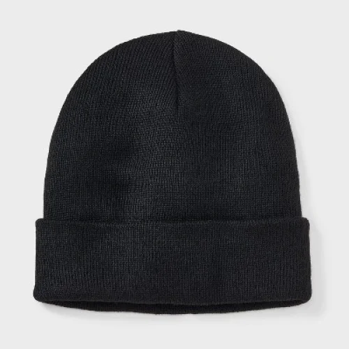 Toddler Value Beanie - Cat & Jack&trade; Black 12-24M