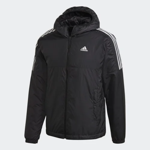 adidas men Essentials Insulated Hooded Jacket