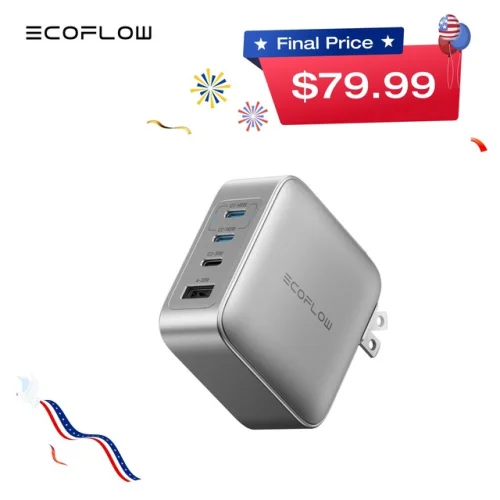 EcoFlow Rapid Pro Charger (140W 4 Ports) 140W (Max) USB-C 4-in-1 Charger