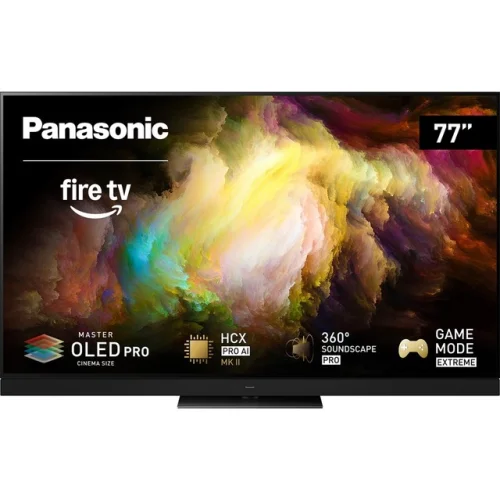 Panasonic Z8BAP 77 Inch OLED 4K Smart, Fire TV, 144Hz HDR10+, One Box Cinema