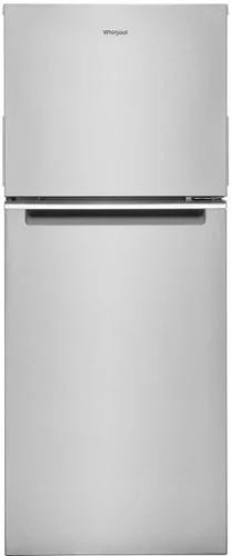 Whirlpool - 11.6 Cu. Ft. Top-Freezer Counter-Depth Refrigerator with Electronic Temperature Controls - Stainless Steel