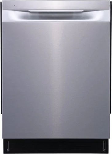 Frigidaire - 24" Built-in Hybrid Tub Dishwasher 49 dBA - Stainless Steel
