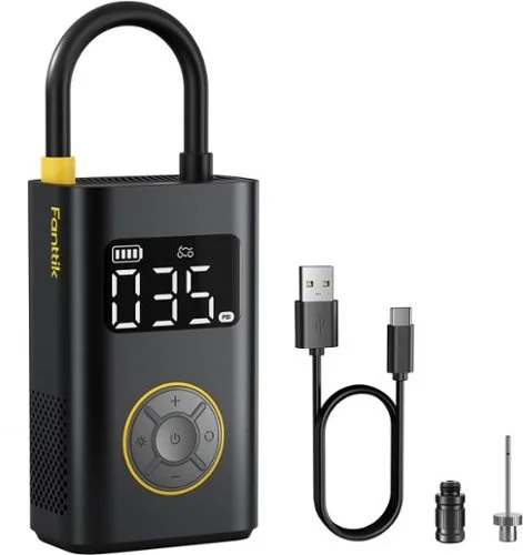 Fanttik - X9 Pro Portable Tire Inflator & Air Compressor for Car, Motorcycle, Bike - Black