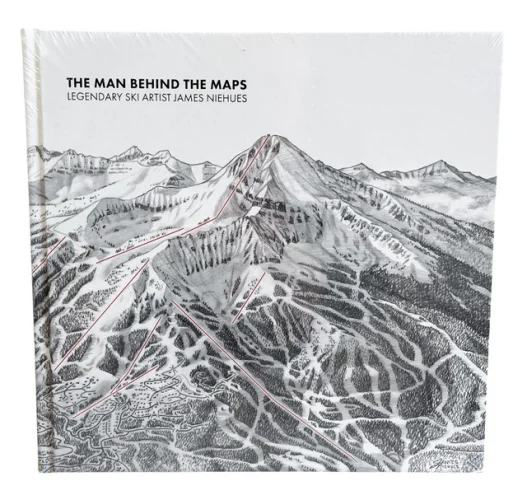 Man Behind the Maps : By Legendary Ski Artist James Niehues New Never Opened