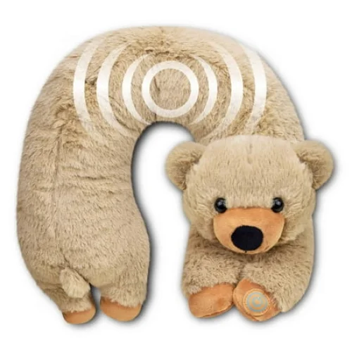 Health Touch Neck Massaging Massager Gift with Relaxing Vibration- Bear
