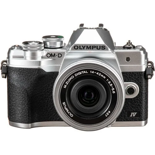 Reconditioned Olympus OM-D E-M10 Mark IV Mirrorless Camera Kit with 14-42mm Lens