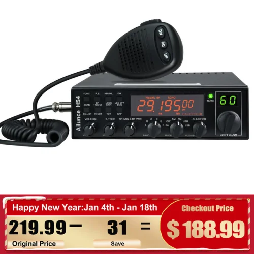 Ailunce SSB Ham Radio Transceivers Base Station Mobile Car Radio Single Sideband