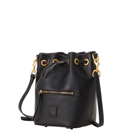 Dooney & Bourke Florentine Small Drawstring Crossbody | Black Black