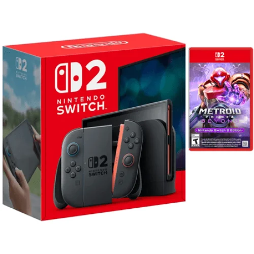 Nintendo Switch 2 Console and Metroid Prime 4: Beyond Game Bundle